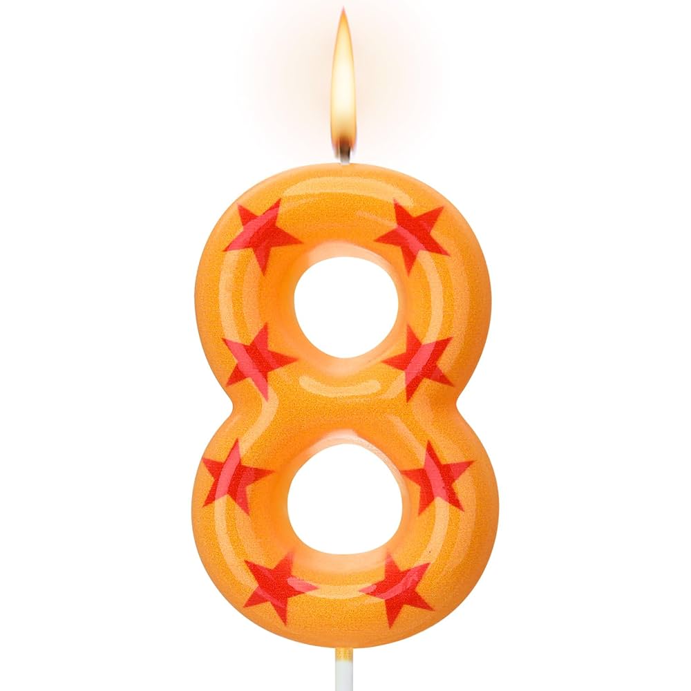 Amazon.com: Conelist Number 8 Anime Theme Dragon Birthday